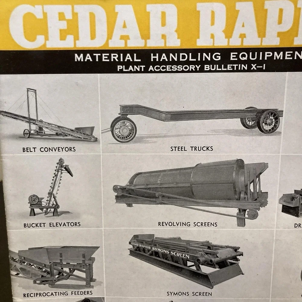 Iowa Manufacturing Material Handling Equipment Catalog Coal‎ Asphalt Aggregate
